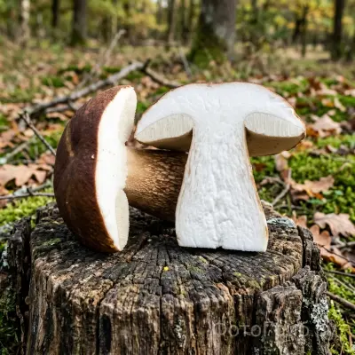 В разрезе